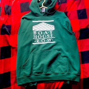 Green boathouse sweater size large